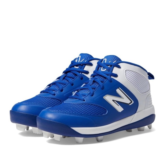 New Balance Blue and White Sneakers with Classic Design - Picture 1 of 6
